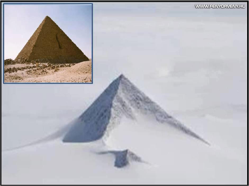 Hasonlóságok-Egyiptom-Antarktisz piramis