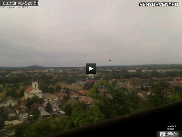 UFO repült át Tatabánya fölött (2013.aug.14.)-2