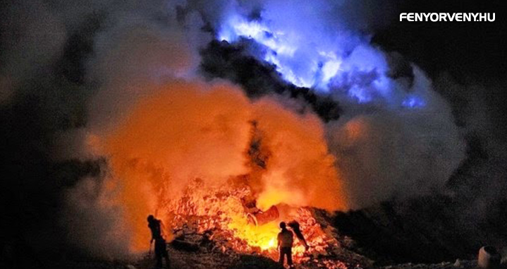 A tűzhányó, amely kék színű lávát lövell-3