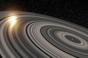 Gigantikus gyűrűrendszert fedeztek fel, ami 200-szor nagyobb, mint a Szaturnuszé! - FOTÓKKAL!