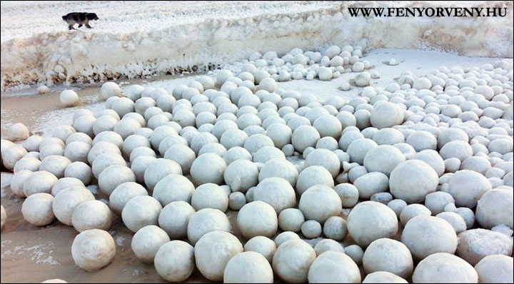 Rejtély Szibériában-óriási hógolyók ezrei bukkantak fel egy kisvárosban