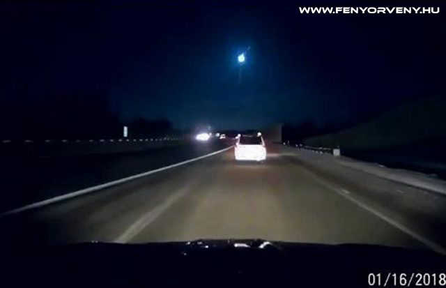 Látványos meteorithullás Michiganben