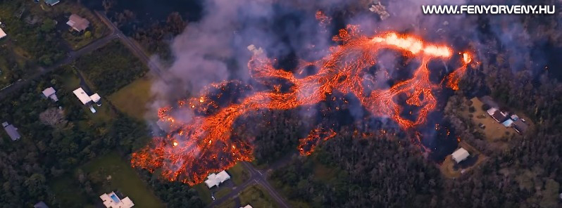 Kilauea vulkán kitörés-Megnyílt a 11.hasadék