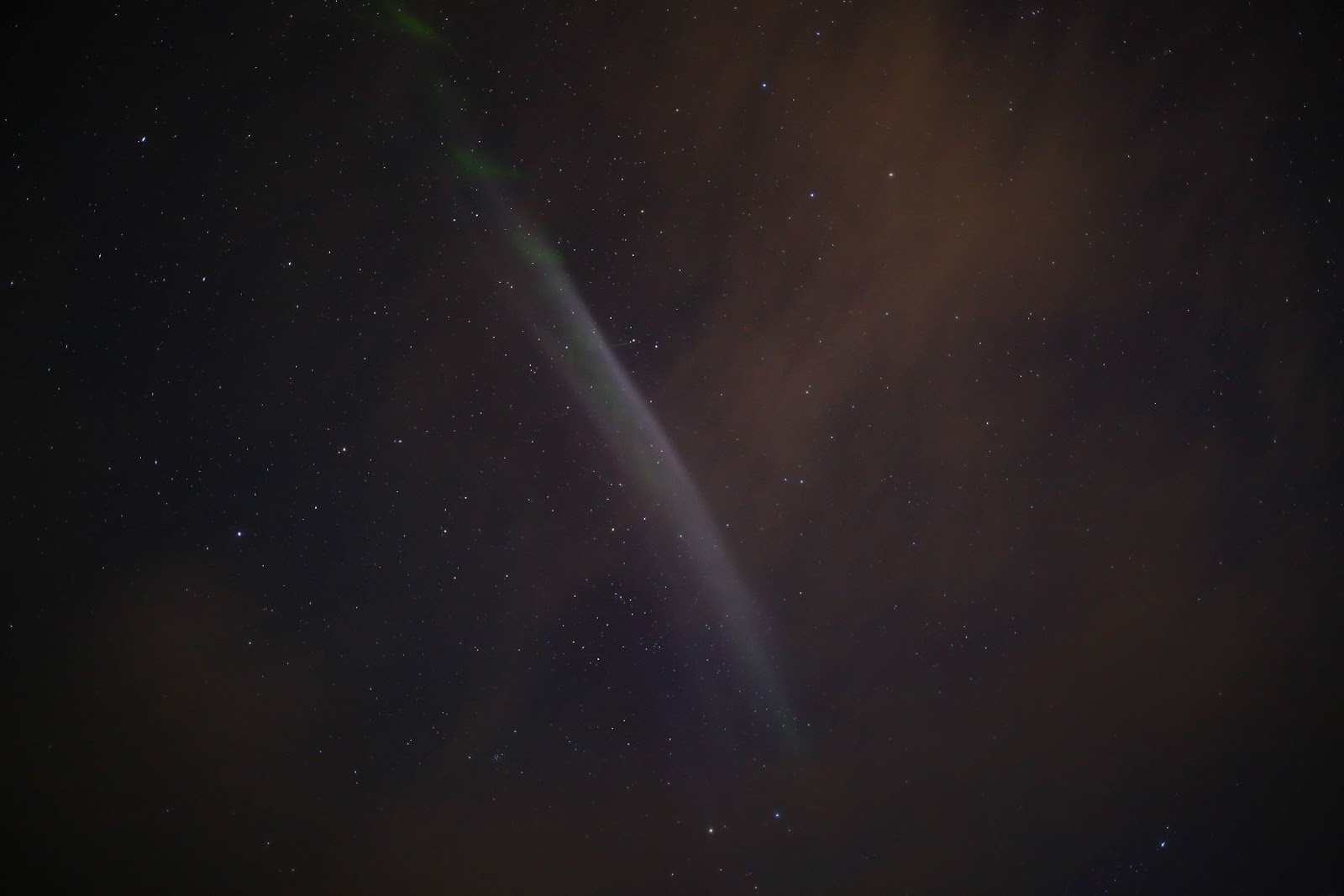 Ritka sarki fénnyel érkezett hétvégén a geovihar