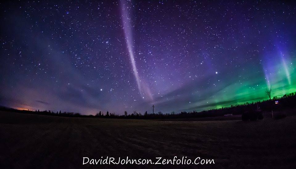 Ritka sarki fénnyel érkezett hétvégén a geovihar
