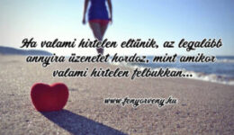 Ha valami hirtelen eltűnik, és valami felbukkan..