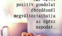 Egy apró, pozitív gondolat