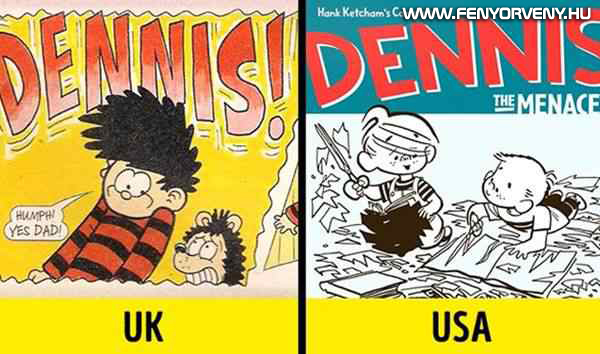 Dennis, a komisz képregények