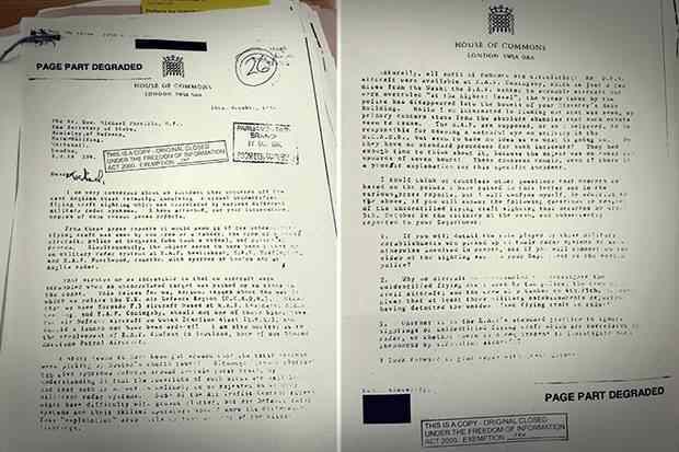 15 titkos UFO-aktát hozott nyilvánosságra a brit védelmi minisztérium-2