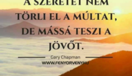 A szeretet nem törli el a múltat
