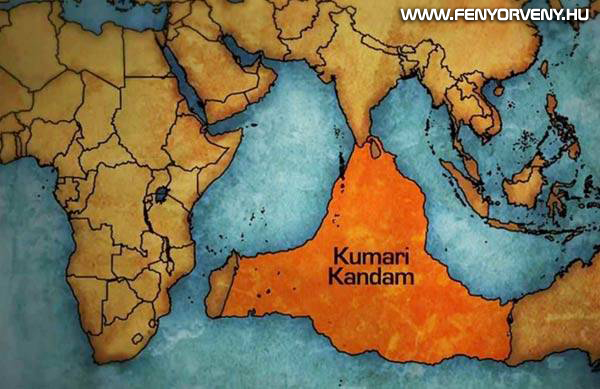 Kumari Kandam, az elsüllyedt ősi kontinens