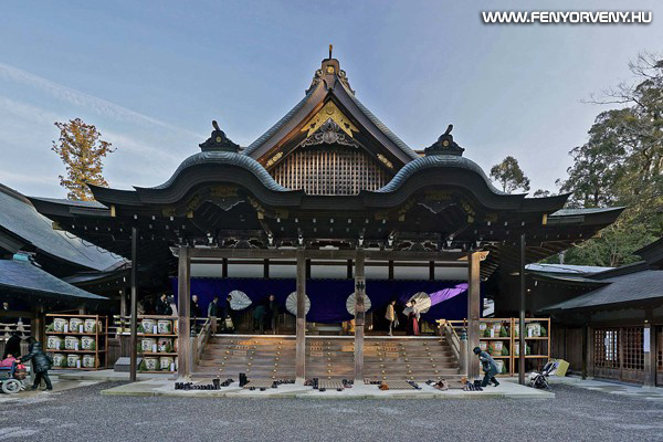 Iszei nagyszentély, Japán