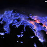 Kawah Ijen - A vulkán, amely kék lávát lövell