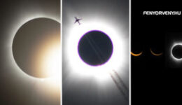 Lenyűgöző teljes napfogyatkozás söpört végig az Egyesült Államokon 2024.április 8-án. Képekkel.