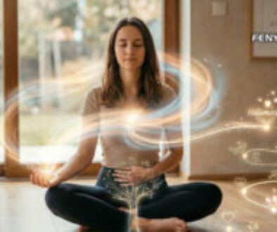 A hála szerepe az önismeretben és az önreflexió - Nő meditáció közben