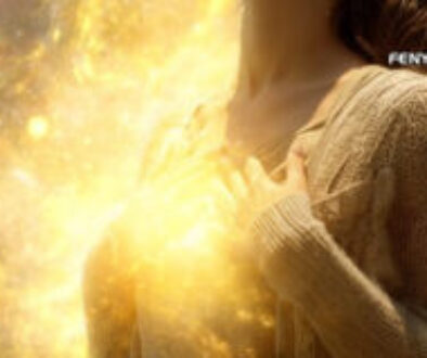 Spirituális kép arany fénnyel - A tudatos és tudattalan elme harca