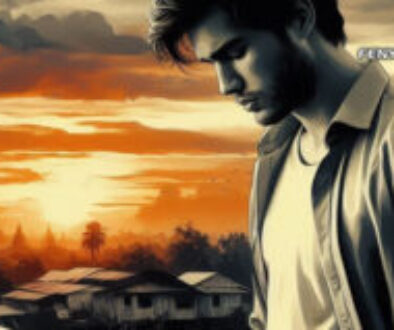 Spirituális kép - férfi a naplementében - Az érzelmi skálán való elmozdulás