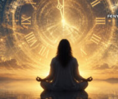 Spirituális kép - Idő és térben meditáció nő - Az idő természete és a múlt alakíthatósága 2.rész