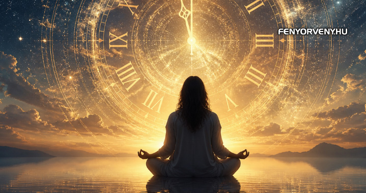 Spirituális kép - Idő és térben meditáció nő - Az idő természete és a múlt alakíthatósága 2.rész